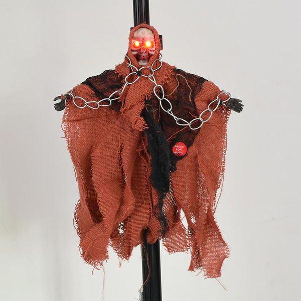 

ужасное висячие черепа призрак хэллоуина украшение для партии дом с привидениями реквизит висячие косой главная дверь бар декор h9 yxlajg mx