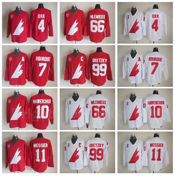 

vintage ice hockey 1987 team retror 10 dale hawerchuk jersey 11 mark messier 66 mario lemieux 99 wayne gretzky home red away white, Black