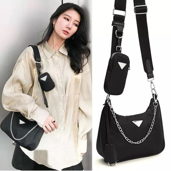 

luxurys shoulder saddle nylon women messenger bag fashion women bags bag designers crossbody bags 2020 duffle handbags bxhil, Red;black
