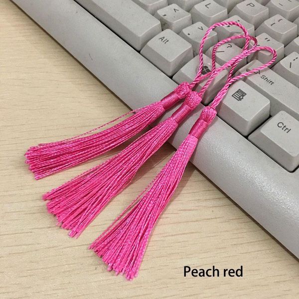 

wholesale 100pcs lot 8cm vertical tassel silk fringe sewing bang tassel trim decorative key tassels for curtain home decoration h jllbrv