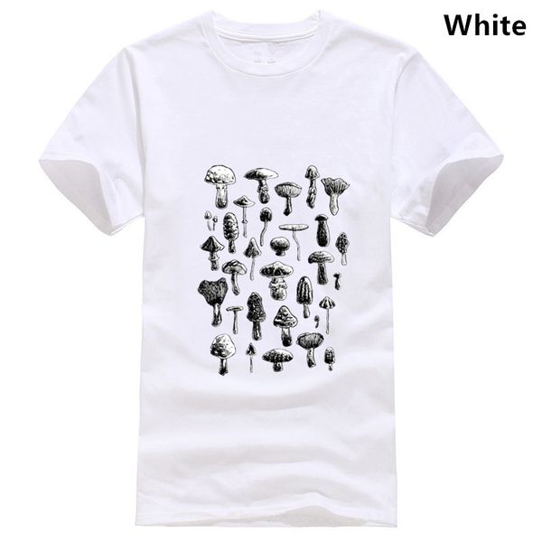 

men clothing summer mushrooms t-shirt fungus botanical garden art print o-neck tee shirts oversize shirt sport hooded sweatshirt hoodie