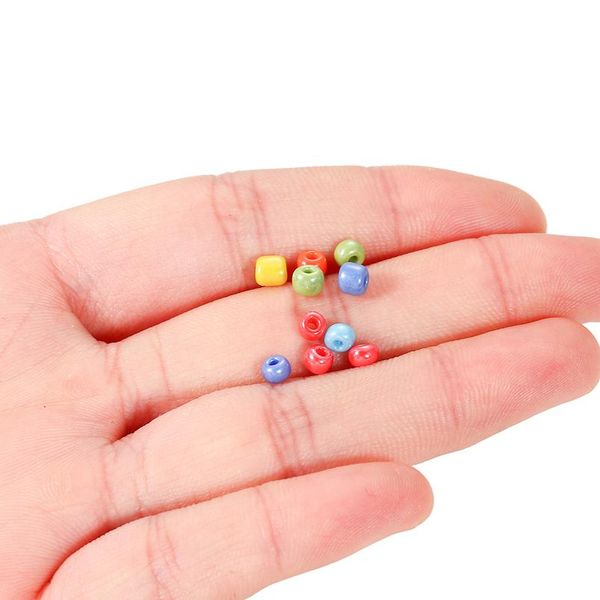 

300-600pcs/lot 3-4mm charm beads czech glass seed beads round loose bead for diy jewelry making earrings bracelet acc sqcuwr