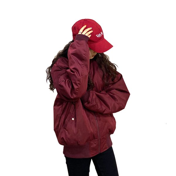 

outdoor baseball flying suit pilot women 's tactical thick ma-1 bomber flight jacket