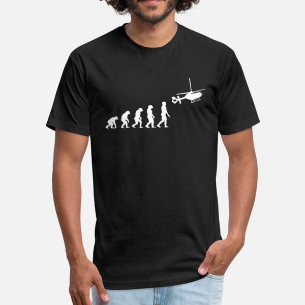 

evolution of man to helicopter t shirt digital printing tracksuit hoodie sweatshirt