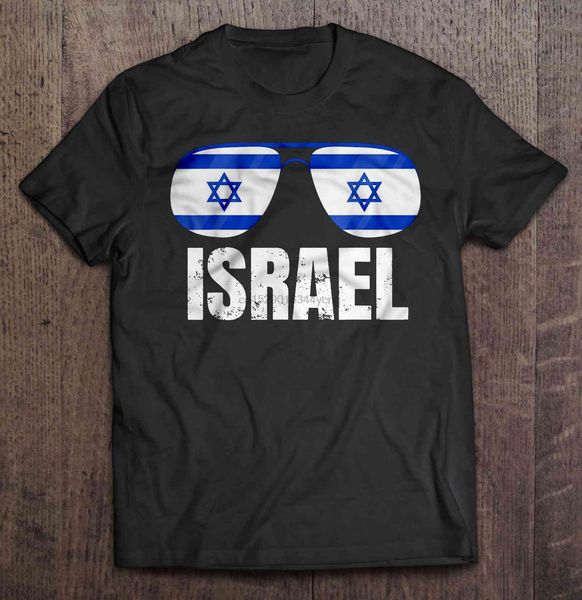 

men funny fashion israel flag glasses version hoodie designers t shirts sweatshirt