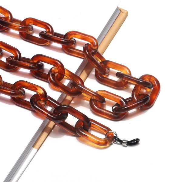 

2020 chic vintage acrylic eyeglasses chain simple retro thick glasses cord fashion eyeglasses chain sunglasses strap h jllqcf