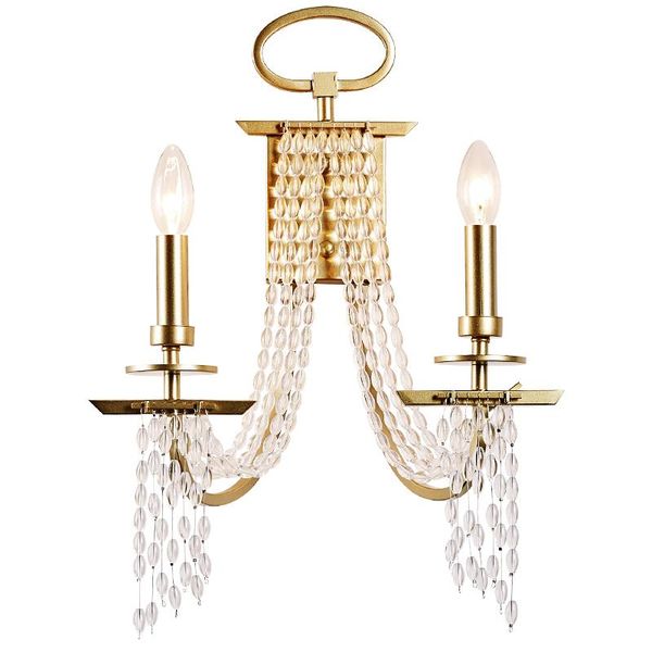 

double head wall lights living room crystal wall lamp luxury e14 lighting bedroom bedside lamp creativity sconce