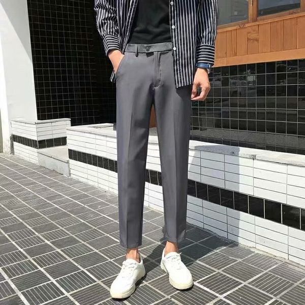 

men's pants in spring and autumn, Black