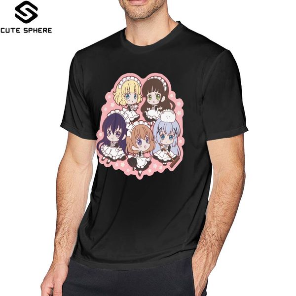 

gochuumon wa usagi desu ka t shirt is the order a rabbit t-shirt funny short-sleeve tee shirt printed tshirt sport hooded sweatshirt hoodie