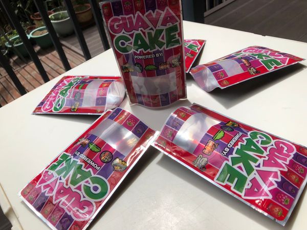 

ziplock сумки зеленый пакетированию торт розовой сумки майларовой гуава 3.5-7g edibles пустого мешок местного bbyhk sweet07