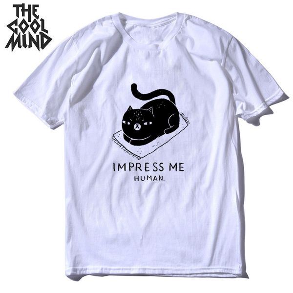 

summer cool cat print men t shirt o-neck casual men cat tshirt loose t-shirt men tee shirts sport hooded sweatshirt hoodie