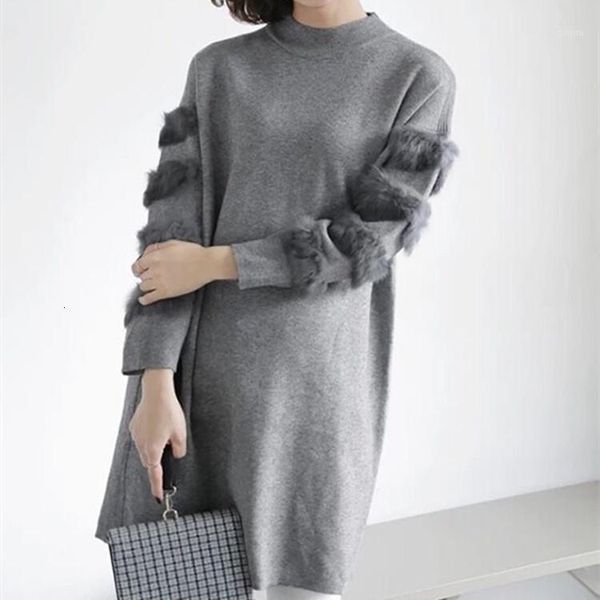 

2019 autumn and winter korean style pullovers sweaters women new long-sleeve ladies sweaters solid color women clothing f8231, White;black