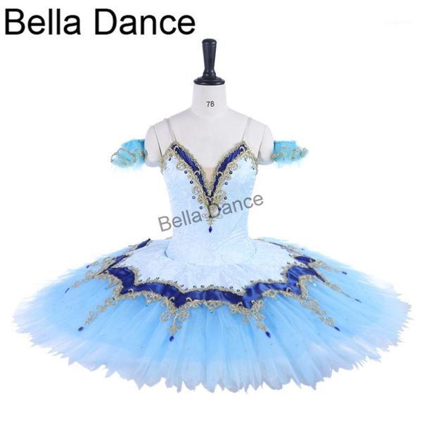 

professional ballet dress blue gold,women nutcracker pancake tutu performance tutu,classical ballet costumebt92551, Black;red