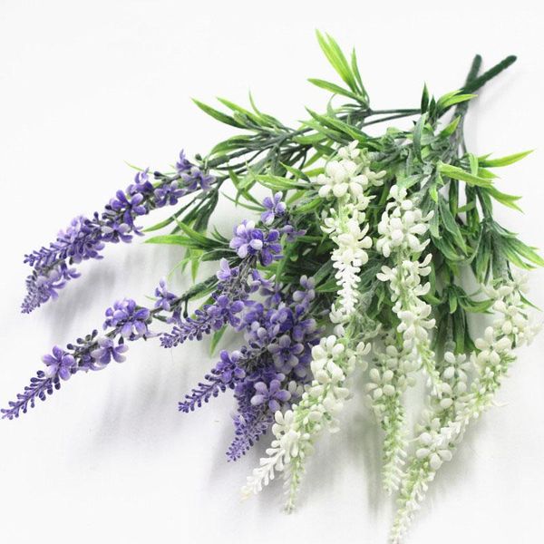 

decorative flowers & wreaths artificial plants green grass plastic plant garden home decoration simulation fake leaves