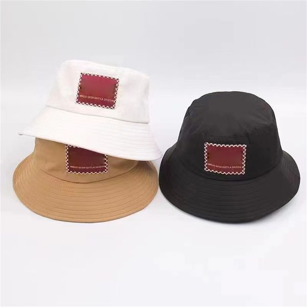 

wholesale bucket hat designer casquette caps men women baseball cap cotton casquettes fisherman buckets hats patchwork sun hat hip hop, Blue;gray