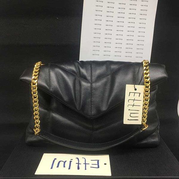 

new big handbags purses loulou puffer shoulder bag lady soft quilted lambskin women luxurys designers bags fashion chain messenger crossbody