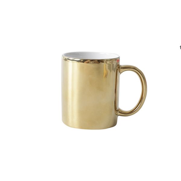 11 oz ceramic sublimation coffee mug porcelain blank cup for coffee tea milk latte cocoa rrd13319