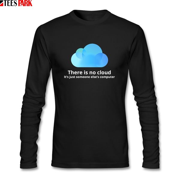 

programmer there is no cloud it's just someone else's computer men's fashion long sleeve t shirts printed sport hooded sweats