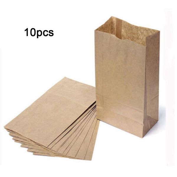 

gift wrap 10/30pcs paper wedding favour cookies candy small shopping bread packaging waterproof party supplies pouch bag baking1