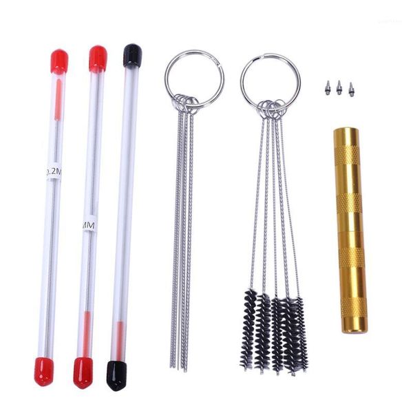 

0.2mm 0.m 0.5mm airbrush nozzle needle replacement for airbrushes model spraying paint maintenance tool accessories1