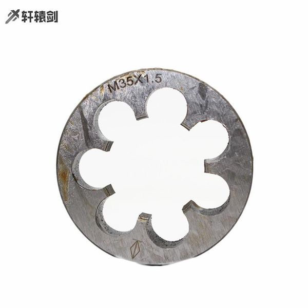 

hand tools 1pc metric thread die m35x 2mm 1.5mm 1mm pitch hss threading tool