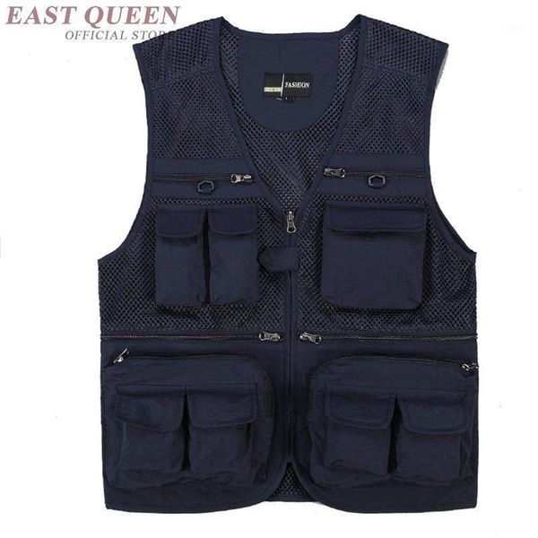 

latest waistcoat designs for men vests male with many pockets fashion tactical vest men sleeveless jacket dd12051, Black;white