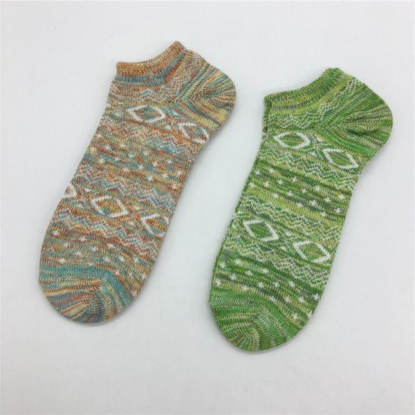 

2020 fashion mens summer women cotton men boat sock  ing