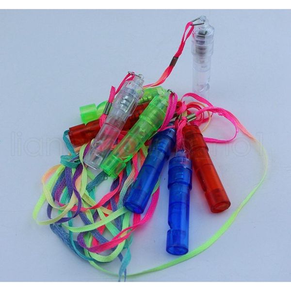 

led light up whistle colorful luminous noise maker kids children toys birthday party novelty props christmas part sqcijt homes2007