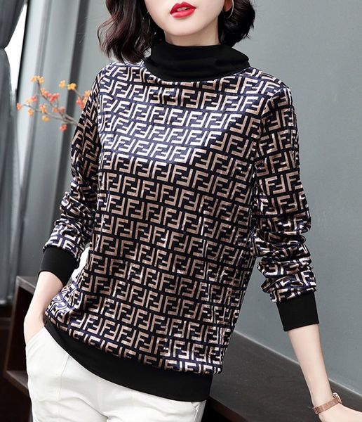 

selling 2020 autumn women designers sweaters european american fashion sweater ff letter printing splicing designer sweater women sweater, White;black