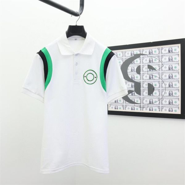 

mens designer t shirts polo shirts casual stylist clothes short sleeve fashion men summer tshirt size m, Black;brown