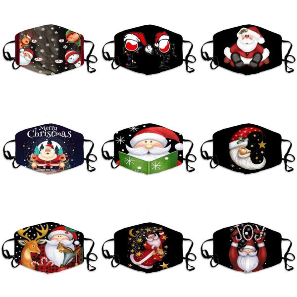 

2020 face mask washable printing dustproof masks outdoor cycling neck magic designer mask#169, Black