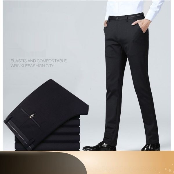 

lcswe men's spring and summer new elastic korean pants men's slim business trousers style casual pants casual j0f5j, Blue