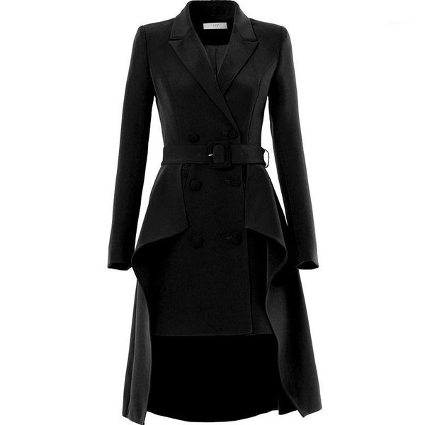 

tuxedo european station new design sense of spring and autumn 2020 small fashion western style suit european small suit coat wom1, White;black
