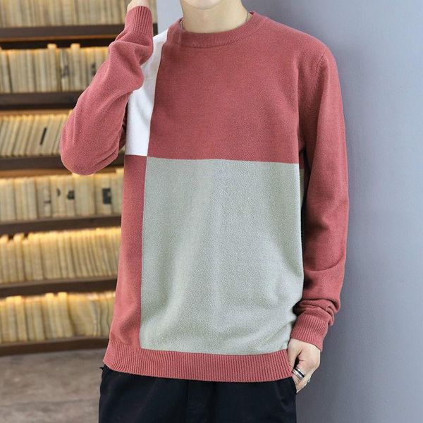 

sweater men's 2020 autumn and winter new men's wear young korean knit knitted woollen knitwear tide, White;black