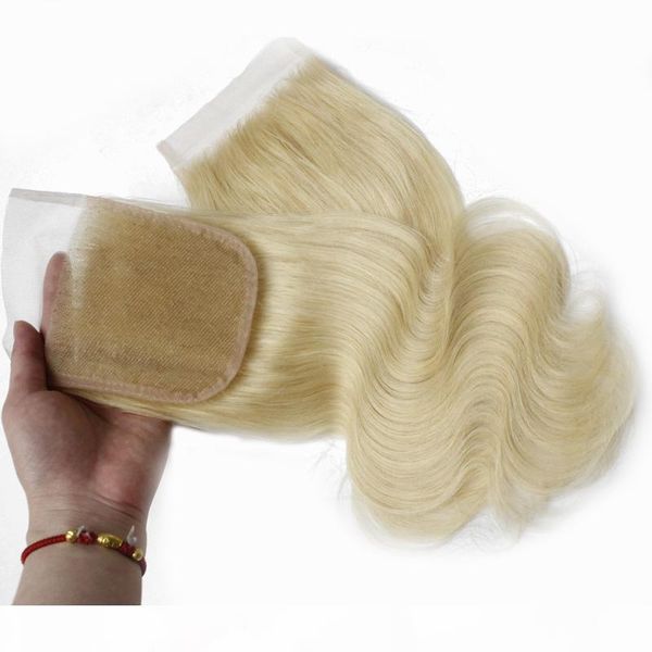 

remy straight top closure тело волна человеческих затворы волос свободной часть 4x4 бразильского девы волос швейцарского шнурок закрытие шт, Black