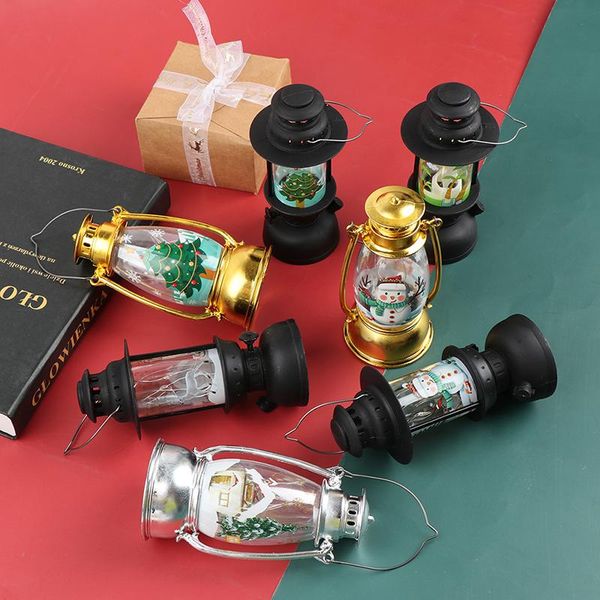 

christmas decorations 1pc snowman elk led lights train santa claus merry