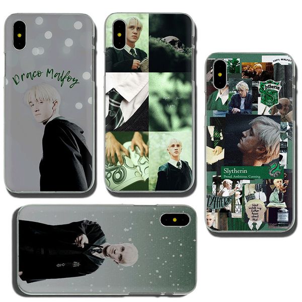 

draco malfoy hard phone cover case for iphone 5 5s 5c se 2020 6 6s 7 8 plus x xr xs 11 pro max