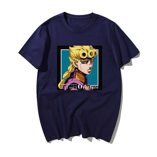 

sport gio jojo bizarre adventure funny t-shirts man cool japanese anime print tshirt summer cotton casual tshirt hip hop tees male