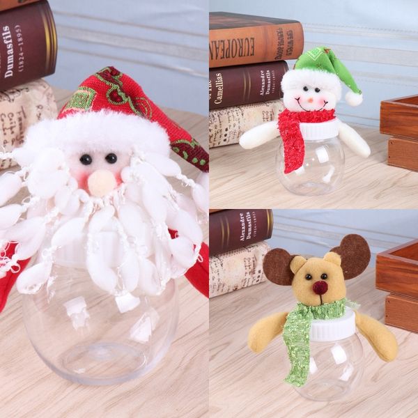 

z0fuh new christmas man boxdoll candy fabric can round old small snowman box children's candy box doll gift xsrp2