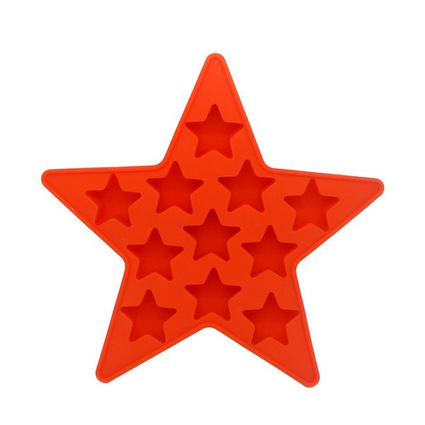 

star moulds eco friendly lovely jelly silica gel ice mould originality superior quality with blue red 4 5nya j1