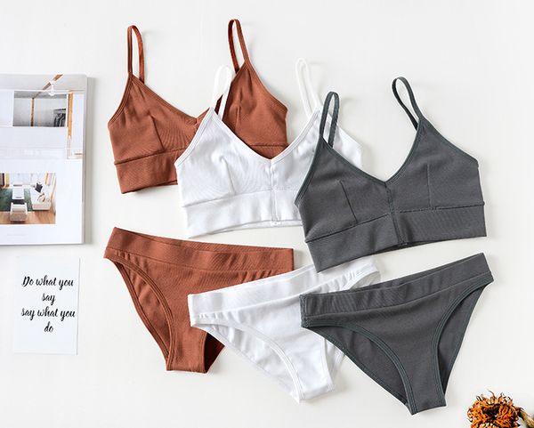 

u backless bras for women underwear women's underwear cotton bra push up bras for women solid lingerie underwear, Red;black