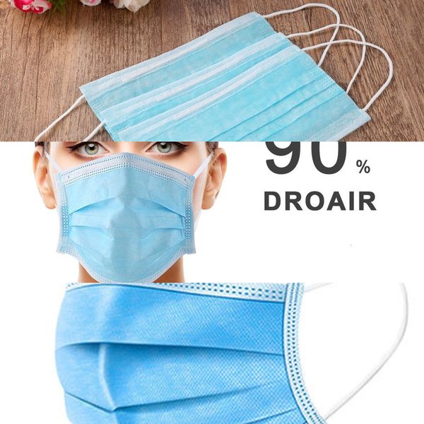

factoryt1gq3-layer fast mask 2000pcs face delivery mouth masks non woven disposable anti-dust meltblown cloth m