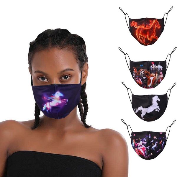 

3d printing mouth masks halloween fashion man woman face mask autumn and winter washable new pattern 5 28jy j2