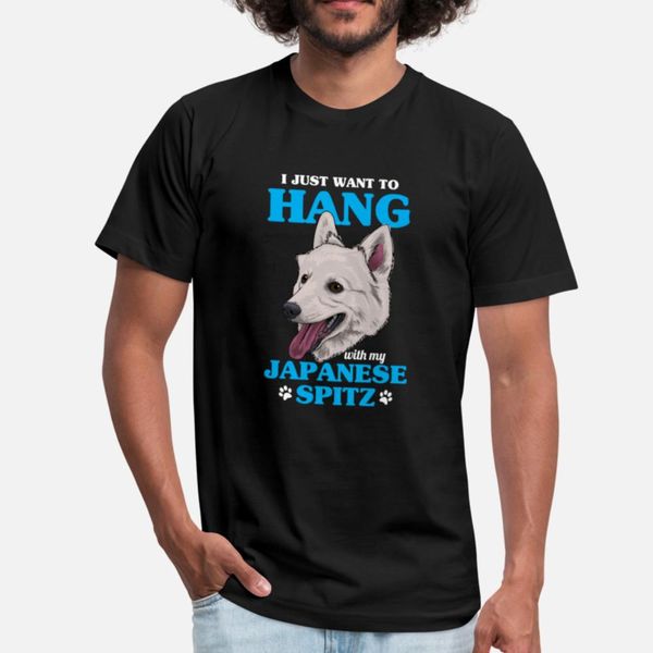 

i want to hang with my japanese spitz dog clothing t shirt humor kawaii sportswear tracksuit hoodie sweatshirt