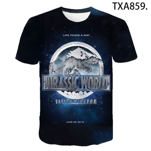 

movie jurassic park 3d boy girl printed cool 3d print shirts graphic hippie kawaii men clothing