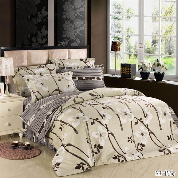 

unihome 100% cotton duvet cover sets, print floral pattern design, full  size (mwqy