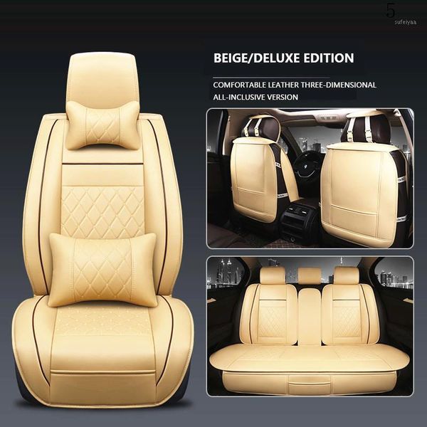 

car seat cover leather for dacia sandero duster car seat cover dacia universal set waterproof washable cubre asiento automovil1