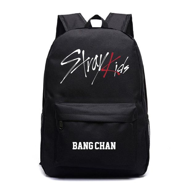

boys girls backbags stray kids jisung prints teenage school bags lapbackpack mochilas mujer travel backpacks canvas rugzak bbynkh
