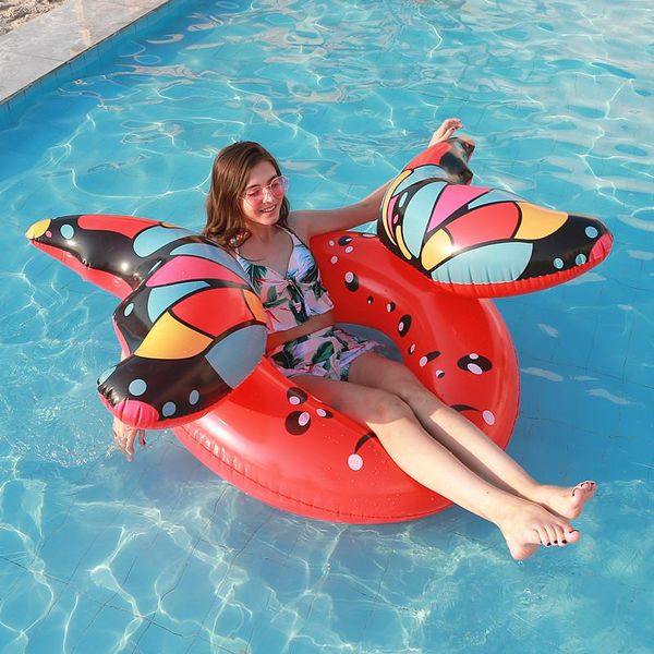 

inflatable swimming ring woman inflatable pool summer water beach play toys children circle ring floats for swimming pool bbylvq