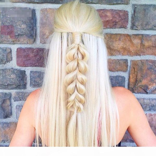 

platinum blonde straight hair peruvian virgin hair 90g pcs 3 bundles mixed length 10-32inch unprocessed hair,fast delivery by dhl, Black